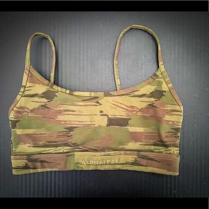 Surface Limitless Bra - Olive Canvas Camo - S